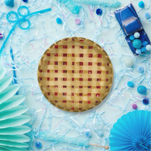 Cherry Pie Bakery Picnic Party Pappteller (Party)