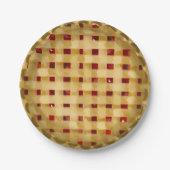Cherry Pie Bakery Picnic Party Pappteller (Vorderseite)