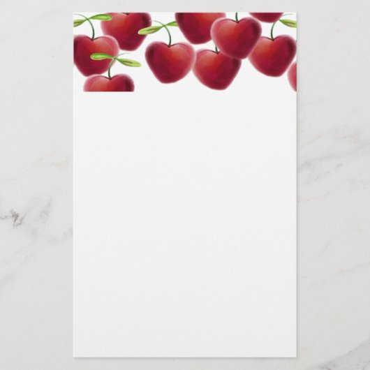 Cherry Pie Briefpapier (Vorderseite)