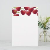 Cherry Pie Briefpapier (Stehend Vorderseite)