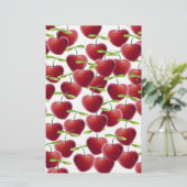 Cherry Pie Briefpapier (Stehend Vorderseite)