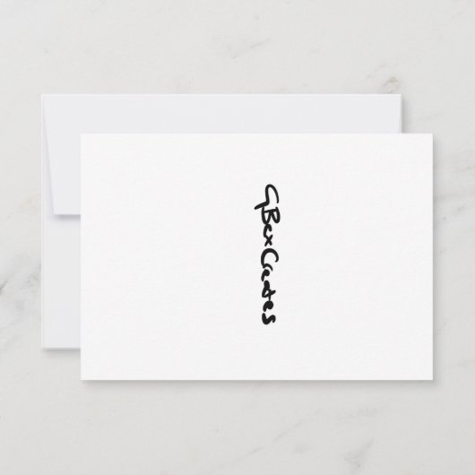 Cherry Pie Dankeskarte (Rückseite)