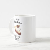 Cherry Pie Dessert Baker Kaffeetasse (Vorderseite Links)