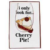 Cherry Pie Dessert Party Mittlere Geschenktüte (Vorderseite)