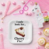 Cherry Pie Dessert Party Pappteller (Party)