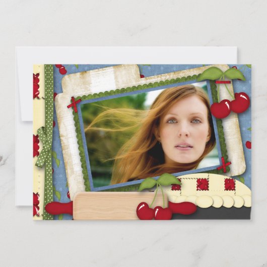 Cherry Pie Einladung (Vorderseite)