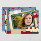 Cherry Pie Einladung (Vorne/Hinten)