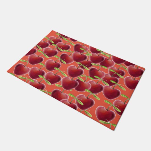 Cherry Pie Fußmatte (Schrägansicht)