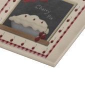 Cherry Pie Glass Cutting Board Schneidebrett (Ecke)