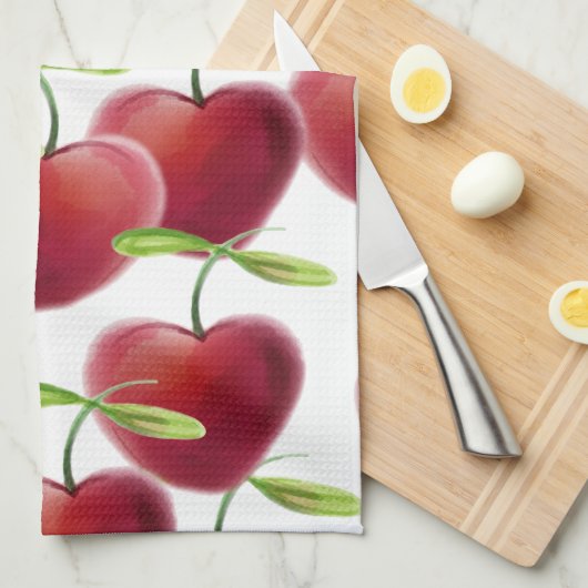 Cherry Pie Handtuch (Viertel Falte)