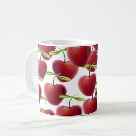 Cherry Pie Kaffeetasse (Vorderseite Links)