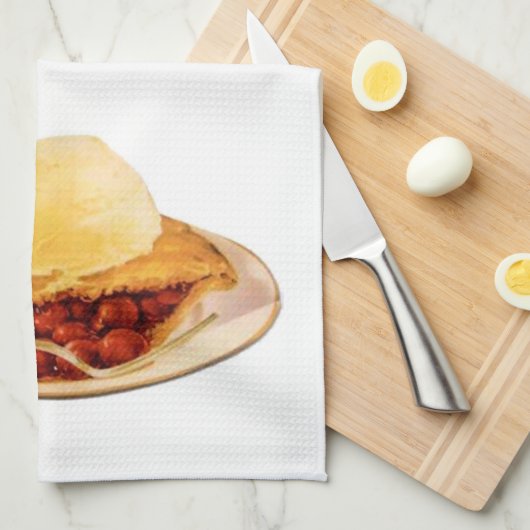 Cherry Pie Kitchtuch Geschirrtuch (Viertel Falte)