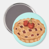 Cherry Pie Magnet (Vorderseite/Rückseite)