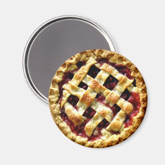 Cherry Pie Magnet (Vorderseite/Rückseite)