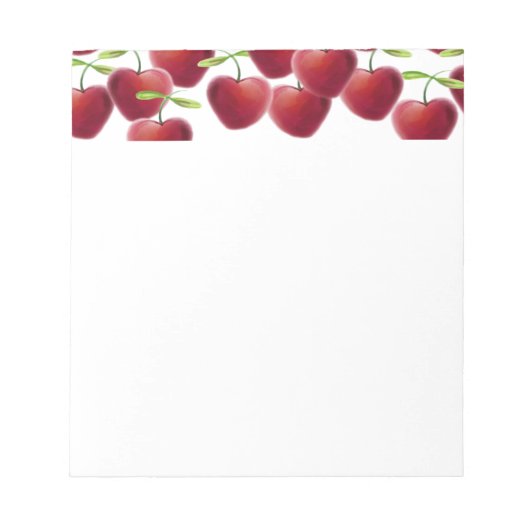 Cherry Pie Notizblock (Vorderseite)