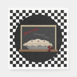 Cherry Pie Paper Napkins Serviette