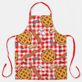 Cherry Pie Paper Plate Schürze (Vorderseite)