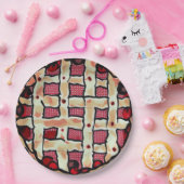 Cherry Pie Pappteller (Party)
