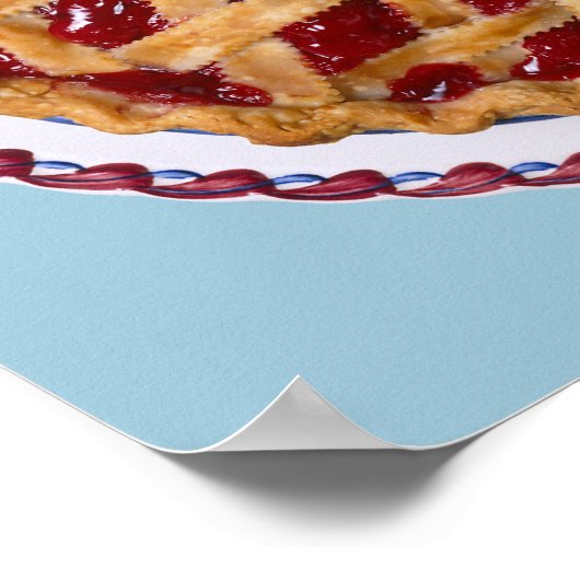 Cherry Pie Poster (Ecke)