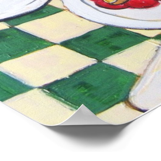 ‚Cherry Pie‘ Poster (Ecke)