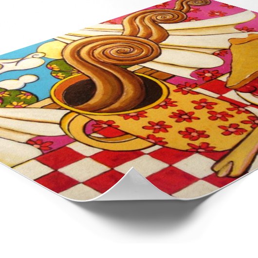 ‚Cherry Pie‘ Poster (Ecke)