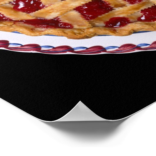 Cherry Pie Poster (Ecke)