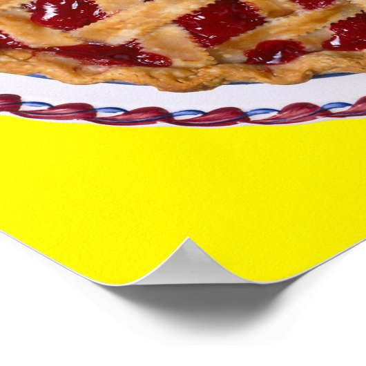 Cherry Pie Poster (Ecke)