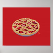 Cherry Pie Print Poster (Vorne)