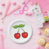 Cherry Pie Room Pappteller (Party)