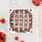 Cherry Pie Serviette (Beispiel)