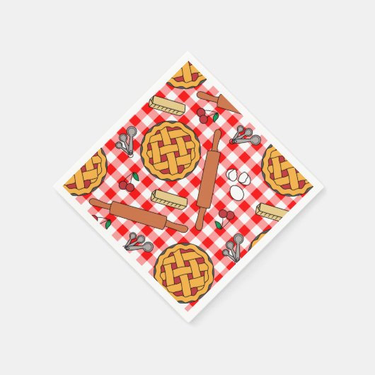 Cherry Pie Serviette (Ecke)