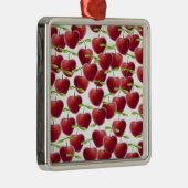 Cherry Pie Silbernes Ornament (Rechts)