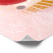 Cherry Pie Slice Poster Kunst (Ecke)