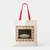 Cherry Pie Tote Bag Tragetasche (Rückseite)