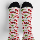 Cherry Pink Pills Pharmacy Socken (Oben)