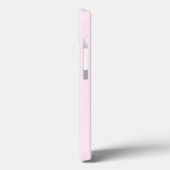 Cherry Pink Square und Diamond Herz Case-Mate iPhone Hülle (Rückseite / Links)