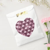 Cherry Pink Square und Diamond Herz Geschenktütchen (Versiegelt)
