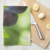 Cherry plum geschirrtuch (Viertel Falte)