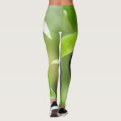 Cherry plum leggings (Rückseite)