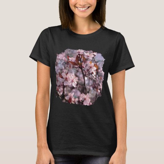 Cherry Plum Tree Pink T-Shirt (Vorderseite)