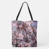 Cherry Plum Tree Pink Tasche (Rückseite)