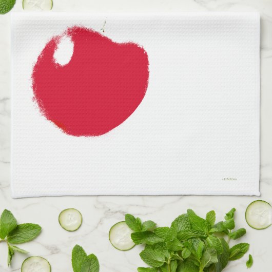 Cherry Pop Geschirrtuch (Gefaltet)