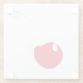 Cherry Pop Glasuntersetzer (Rückseite)