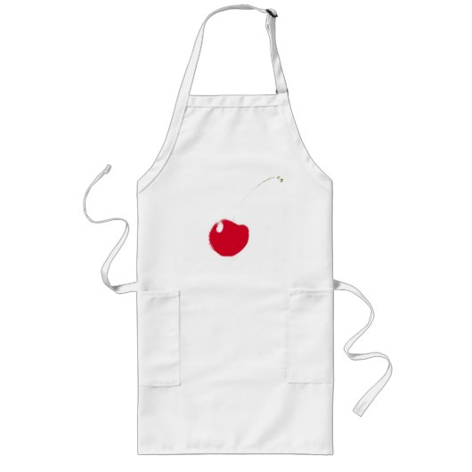 Cherry Pop Lange Schürze (Vorne)