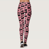 "Cherry Pop Silhouetten" Leggings (Rückseite)