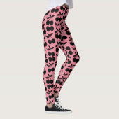 "Cherry Pop Silhouetten" Leggings (Rechts)