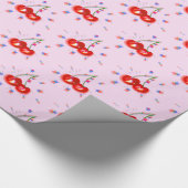 Cherry Pop Wrapping Paper Geschenkpapier (Ecke)