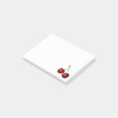 Cherry Post it Notes Post-it Klebezettel (angewinkelt)