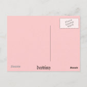 Cherry Postkarte (Rückseite)