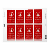 Cherry Preserve Canning Label (Vorne)